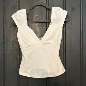 NEW v neck top. Free people.